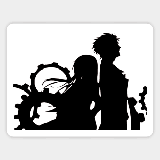 Rintaro Okabe and Kurisu Makise Magnet